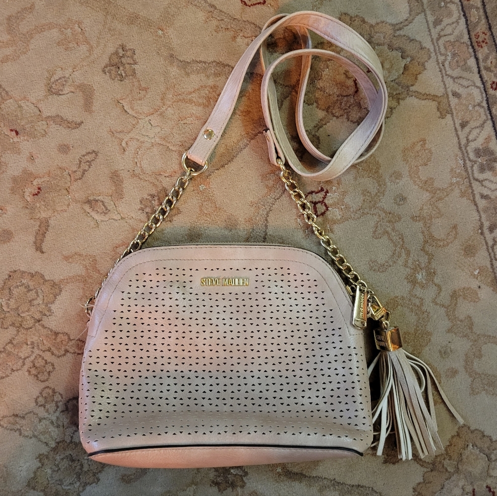 Steve Madden Blush Beige Crossbody Bag